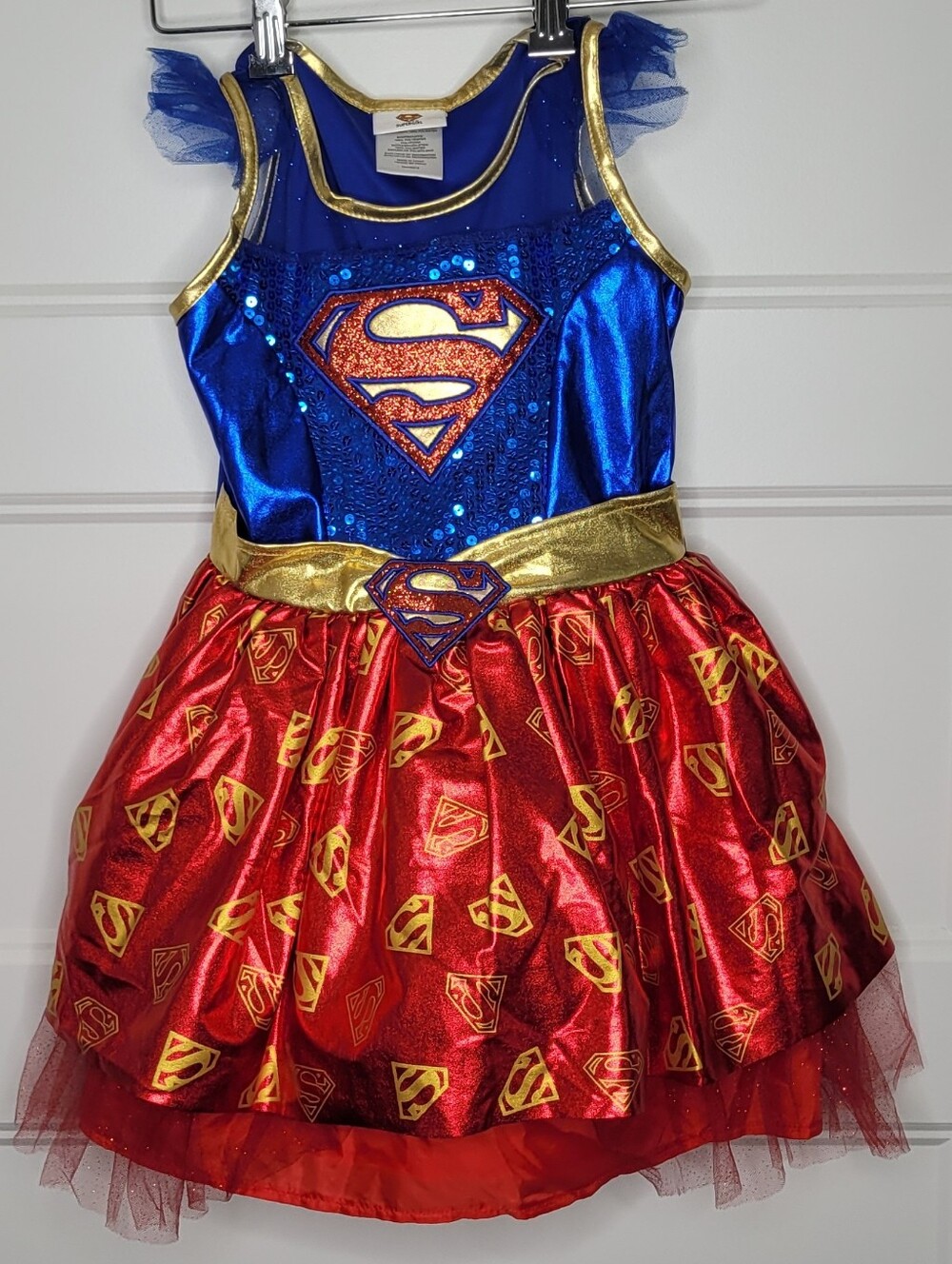 DC Comics Supergirl Halloween Costume Girls Size S